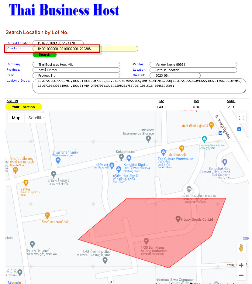 Sample Geo-MAP